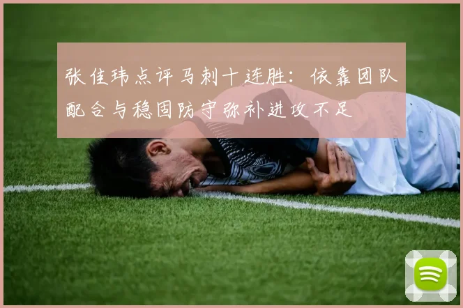 张佳玮点评马刺十连胜：依靠团队配合与稳固防守弥补进攻不足
